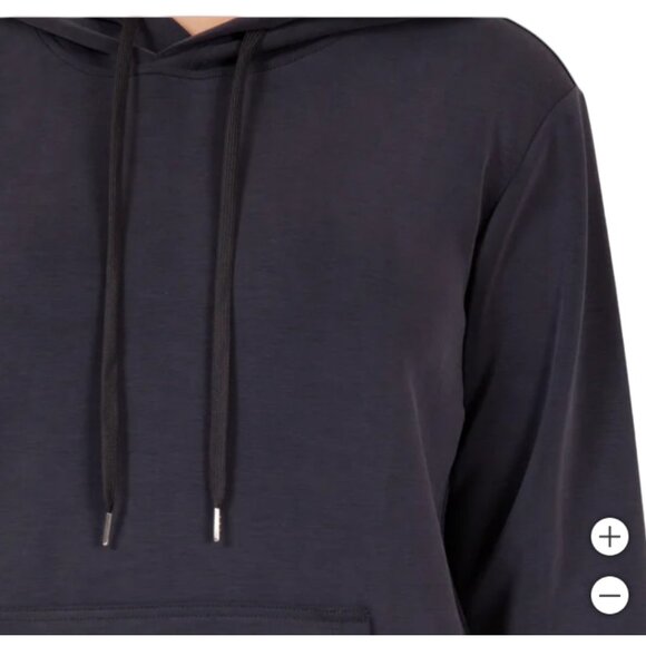 NEW Lazypants Women's Fleece Hoodie | Black - Picture 5 of 6